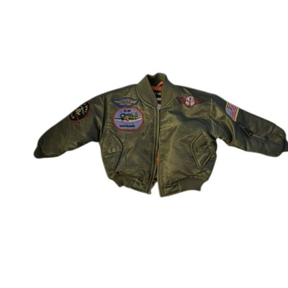 Oscar Kids Patchwork Bomber Jacket